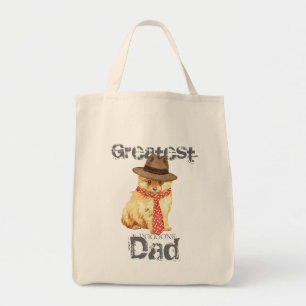 Pommeraanse vader tote bag