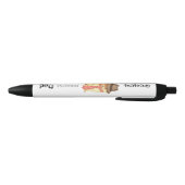 Pommeraanse vader zwarte inkt pen (Bodem)