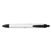 Pommeraanse vader zwarte inkt pen (Achterkant)