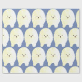 Pommerans, kutflufft dog papier (Vlak)