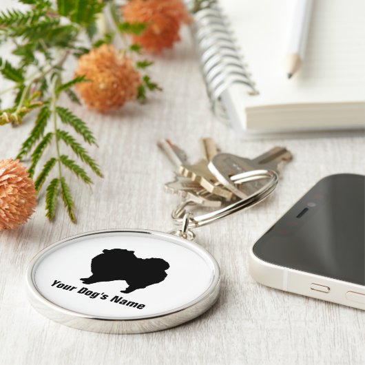 Pommeren ポ メ ニ ア ン sleutelhanger (Zijkant)