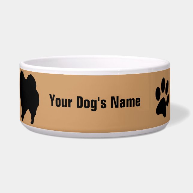 Pommeren ポ メ ニ ア ン voerbakje (Voorkant)