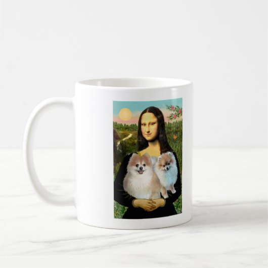 Pommeren 3 - Mona Lisa Koffiemok (Links)