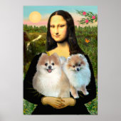 Pommeren 3 - Mona Lisa Poster (Voorkant)