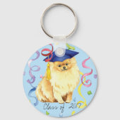 Pommeren Afstuderen Sleutelhanger (Voorkant)