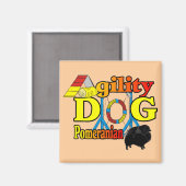 Pommeren_Agility Gifts Magneet (Voorkant / Achterkant)