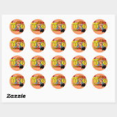 Pommeren_Agility Gifts Ronde Sticker (Vel)