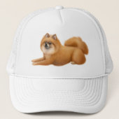 Pommeren Baseball Hat Trucker Pet (Voorkant)