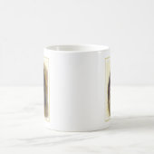 Pommeren Black en Tan Painting Original Dog Art Koffiemok (Center)