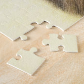 Pommeren Black en Tan Painting Original Dog Art Legpuzzel (Zijkant)