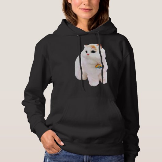 Pommeren Cute Hoodie (Voorkant)