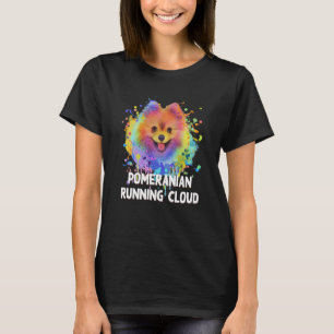 Pommeren die Cloud Dog Humor Pets Pom 1 T-shirt