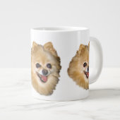 Pommeren Dog Specialty-Mok Grote Koffiekop (Voorkant rechts)