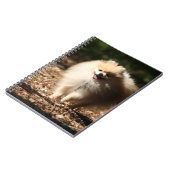 Pommeren draaien in de Gestorven bladeren Notitieboek (Linkerzijde)