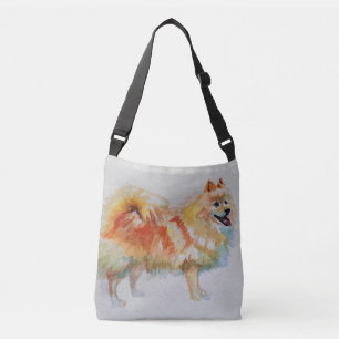 Pommeren Duitse Spitz-honden Crossbody Bag Tas