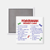 POMMEREN Eigendomsrecht 2 Magneet (Voorkant / Achterkant)