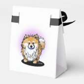 Pommeren Feestoor Bag Favor Box Bedankdoosjes (Achterkant)