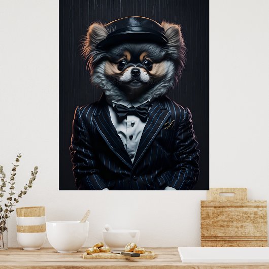 Pommeren gangster uit Zuid-Detroit Poster (Keuken)