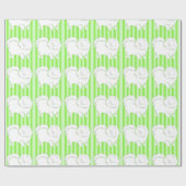 Pommeren Gift wrapping paper verse lima green Cadeaupapier (Vlak)