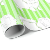 Pommeren Gift wrapping paper verse lima green Cadeaupapier (Rol Hoek)