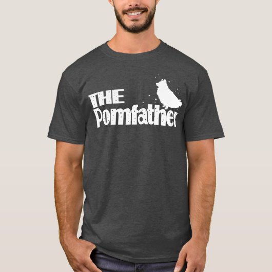 Pommeren Gifts Pomeranian de Pomfather T-shirt (Voorkant)