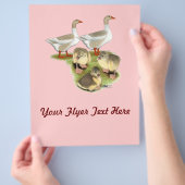 Pommeren Goose Family Flyer (Hand)