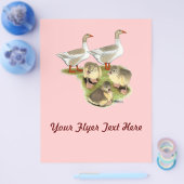 Pommeren Goose Family Flyer (Enkel)