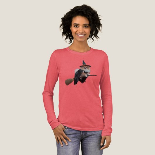 Pommeren heks Tri-Blend shirt (Voorkant)