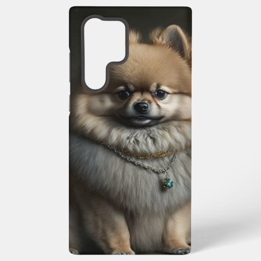 Pommeren hond - Samsung-telefooncel Samsung Galaxy Hoesje (Achterkant)