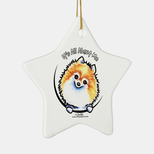 Pommeren IAAM Keramisch Ornament (Rechts)