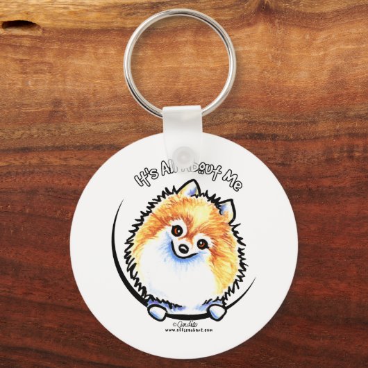 Pommeren IAAM Sleutelhanger (Voorkant)