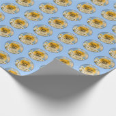 Pommeren in Daisies schilderen - Oorspronkelijke h Cadeaupapier (Hoek)