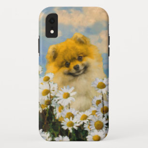 Pommeren in Daisies schilderen - Oorspronkelijke h Case-Mate iPhone Case