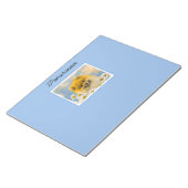 Pommeren in Daisies schilderen - Oorspronkelijke h Notitieblok (Schuin)