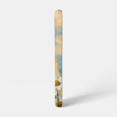 Pommeren in Daisies schilderen - Oorspronkelijke h Samsung Galaxy Hoesje (Linkerkant)