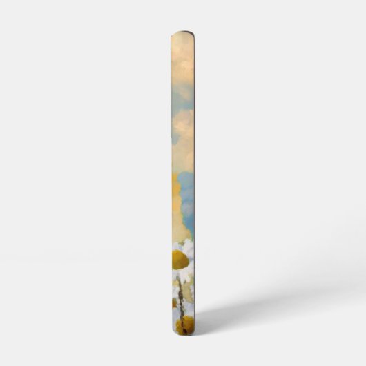 Pommeren in Daisies schilderen - Oorspronkelijke h Samsung Galaxy Hoesje (Linkerkant)