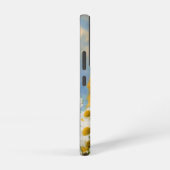 Pommeren in Daisies schilderen - Oorspronkelijke h Samsung Galaxy Hoesje (Rechterkant)