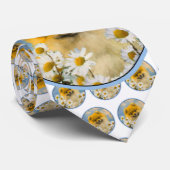 Pommeren in Daisies schilderen - Oorspronkelijke h Stropdas (Opgerold)