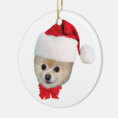Pommeren kerstversiering van Dog Keramisch Ornament (Links)