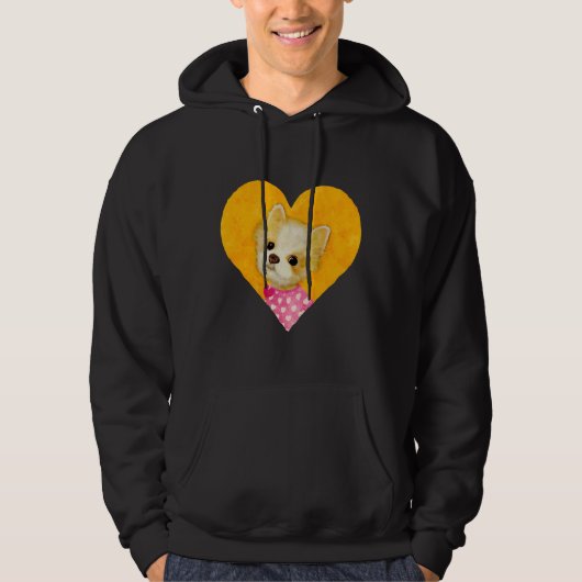 Pommeren liefde 14 hoodie (Voorkant)