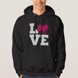 Pommeren liefde 16 hoodie