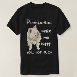 Pommeren maakt me gelukkig t-shirt