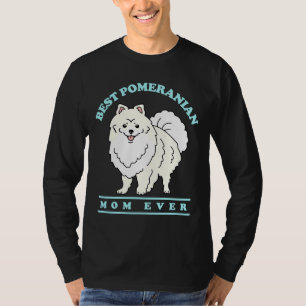 Pommeren Mam Dog Eigenaar Pomeranians T-shirt