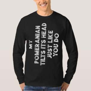 Pommeren mama papa Funny Dog Lover Vrouwen Mannen  T-shirt