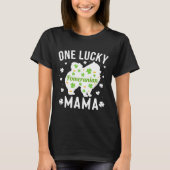 Pommeren Mama St Patricks Day T-shirt (Voorkant)