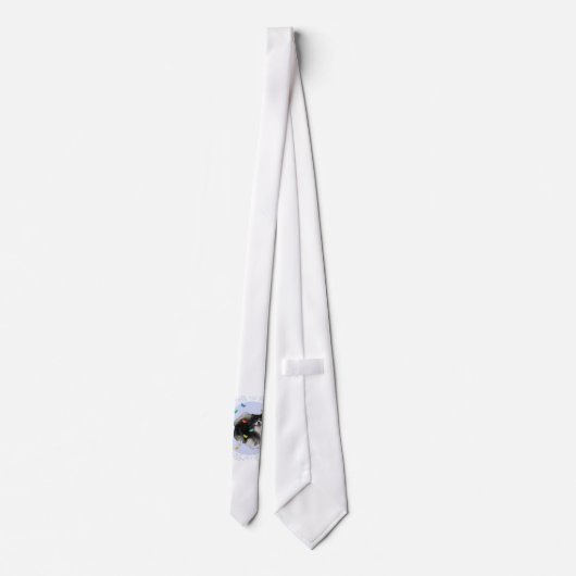 Pommeren met Butterflies Stropdas (Achterkant)