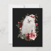 Pommeren met ventilator notitiekaartje (Voorkant)