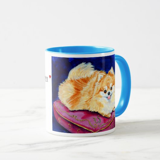 Pommeren Mok (Voorkant rechts)