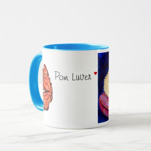 Pommeren Mok (Voorkant links)