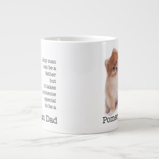 Pommeren Mok Pap Jumbo (Voorkant)